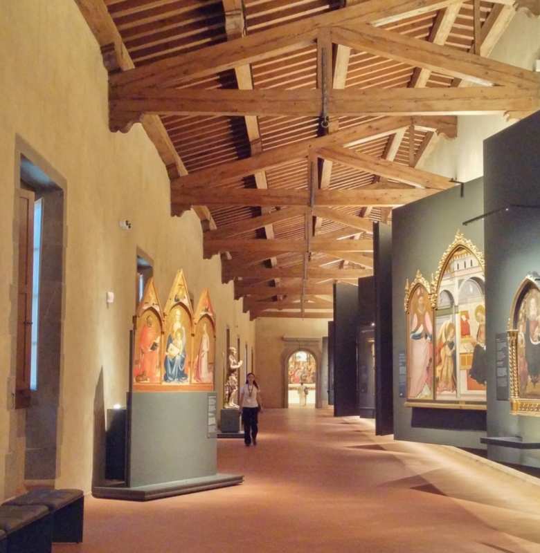 A glimpse of the Innocenti museum's Art route