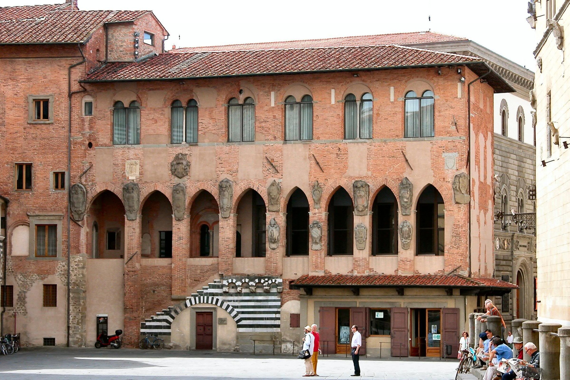 L’ancien palais des évêques de Pistoia