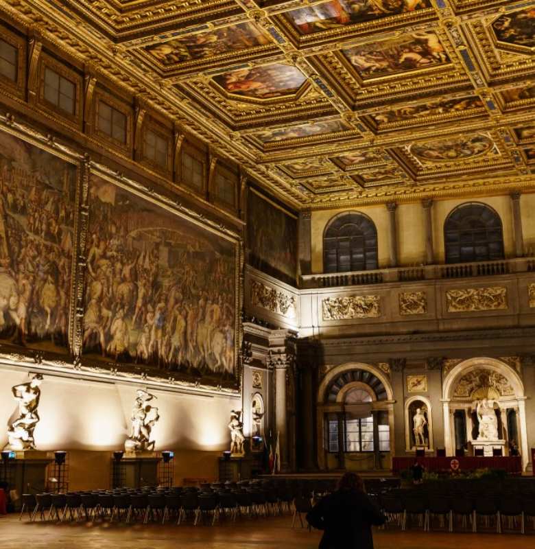 Salone dei Cinquecento in Palazzo Vecchio