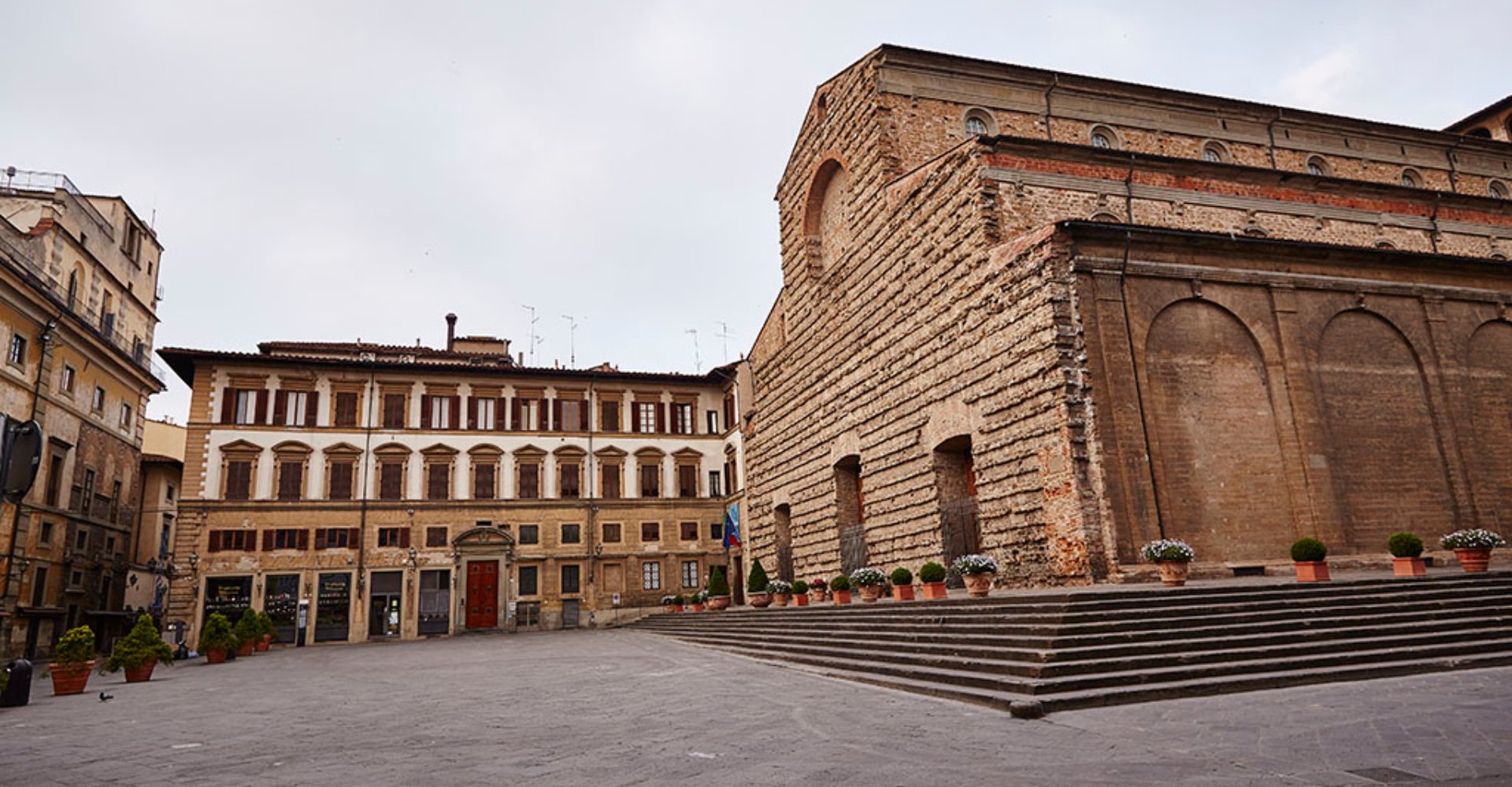 Die Basilika San Lorenzo in Florenz