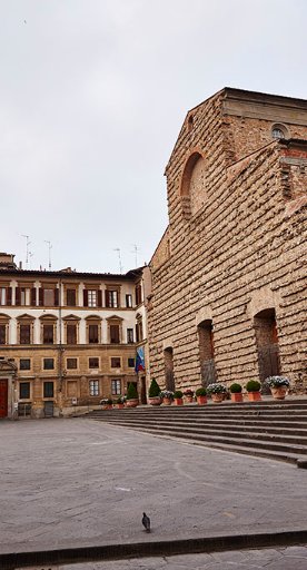 Die Basilika San Lorenzo in Florenz