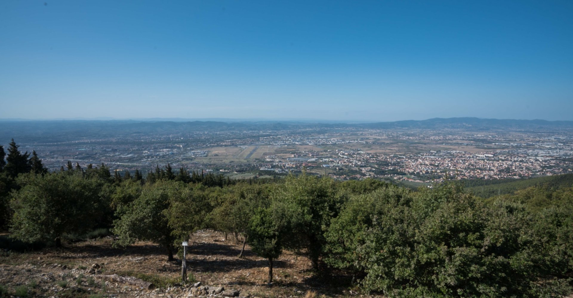 Vista desde el Monte Morello