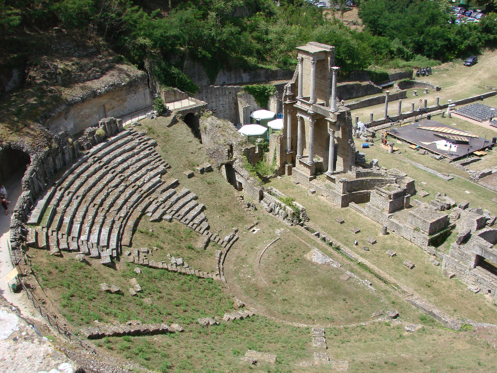 Amphithéâtre à Volterra