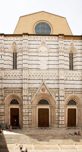 Das Baptisterium von San Giovanni in Siena
