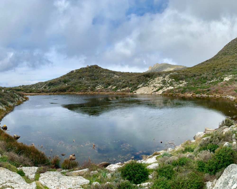 Le sentier du Stagnone, le « petit lac » de l'île de Capraia