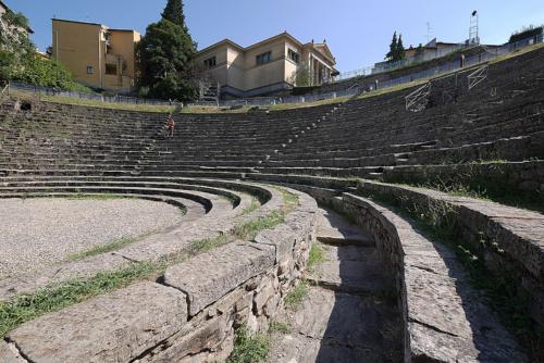 Das Teatro romano in Fiesole