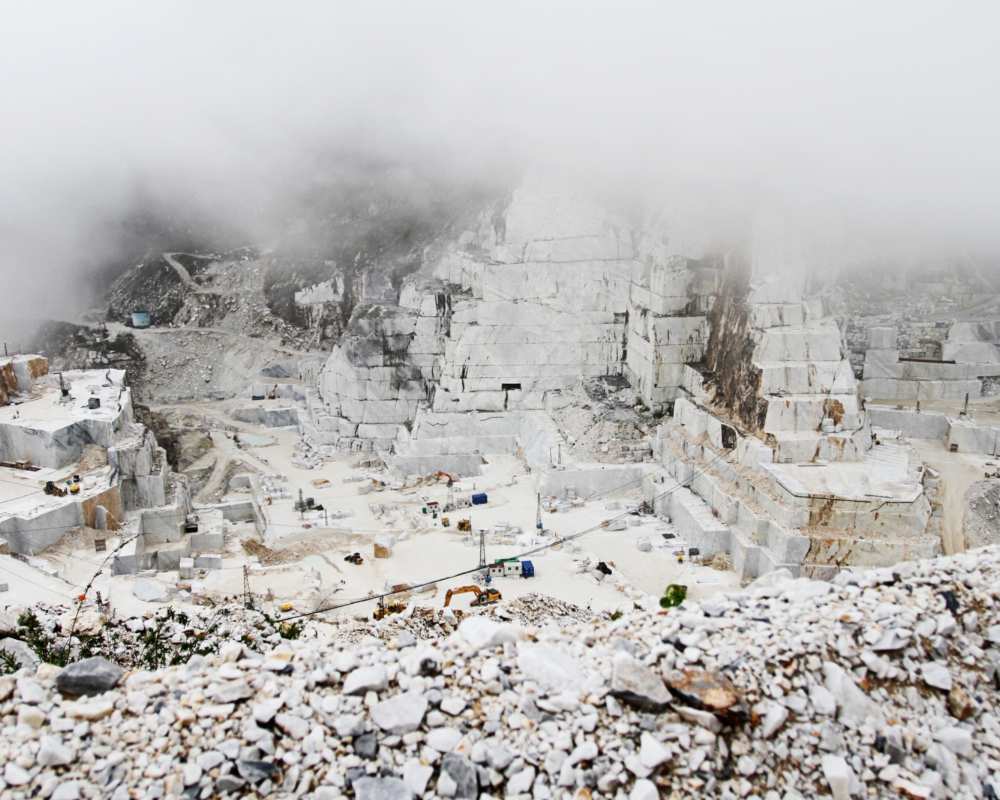 Carrières de marbre à Carrara