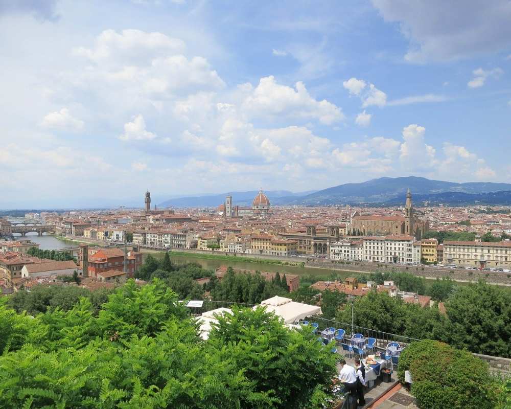Vista desde la Plaza Michelangelo