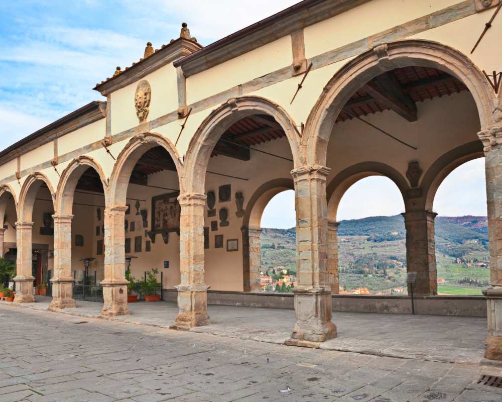 La loggia de Vasari à Castiglion Fiorentino