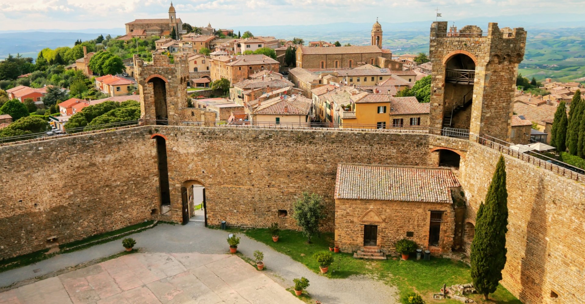 Forteresse et ville de Montalcino