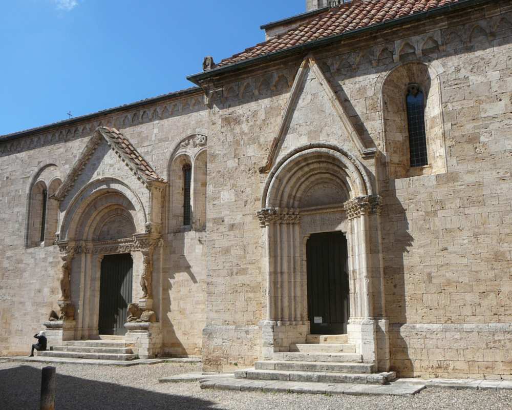 The two side portals of the Collegiate Church