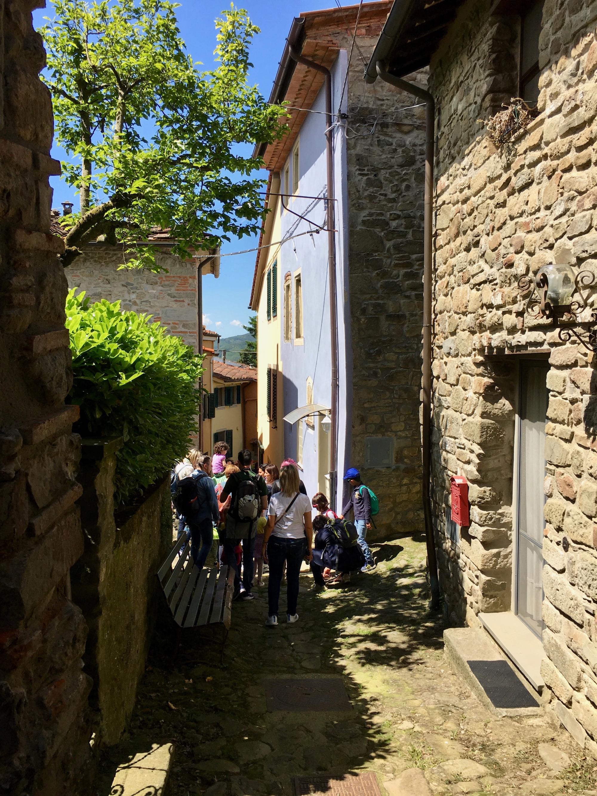 Excursion au village de Castagno di Piteccio