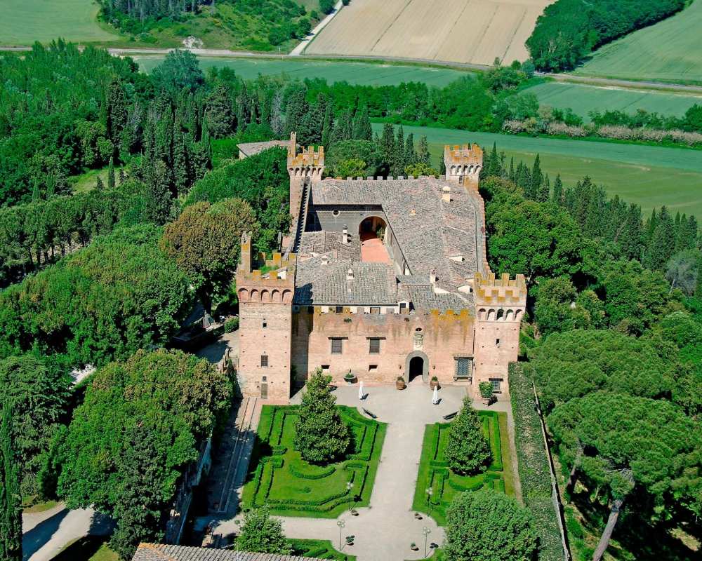 Schloss „Castello di Oliveto“