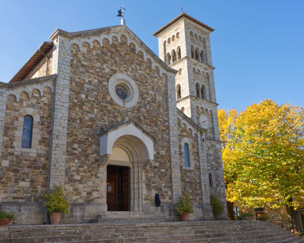 Iglesia San Salvatore en Castellina in Chianti