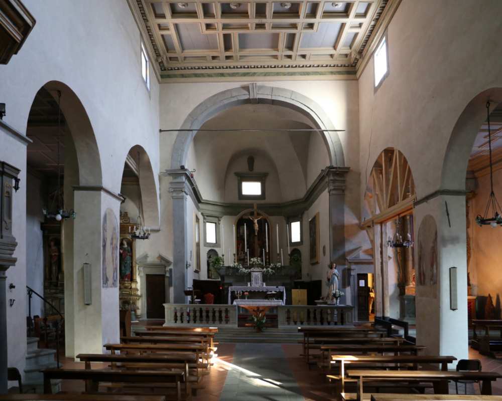 Interior of the Church of San Bartolomeo