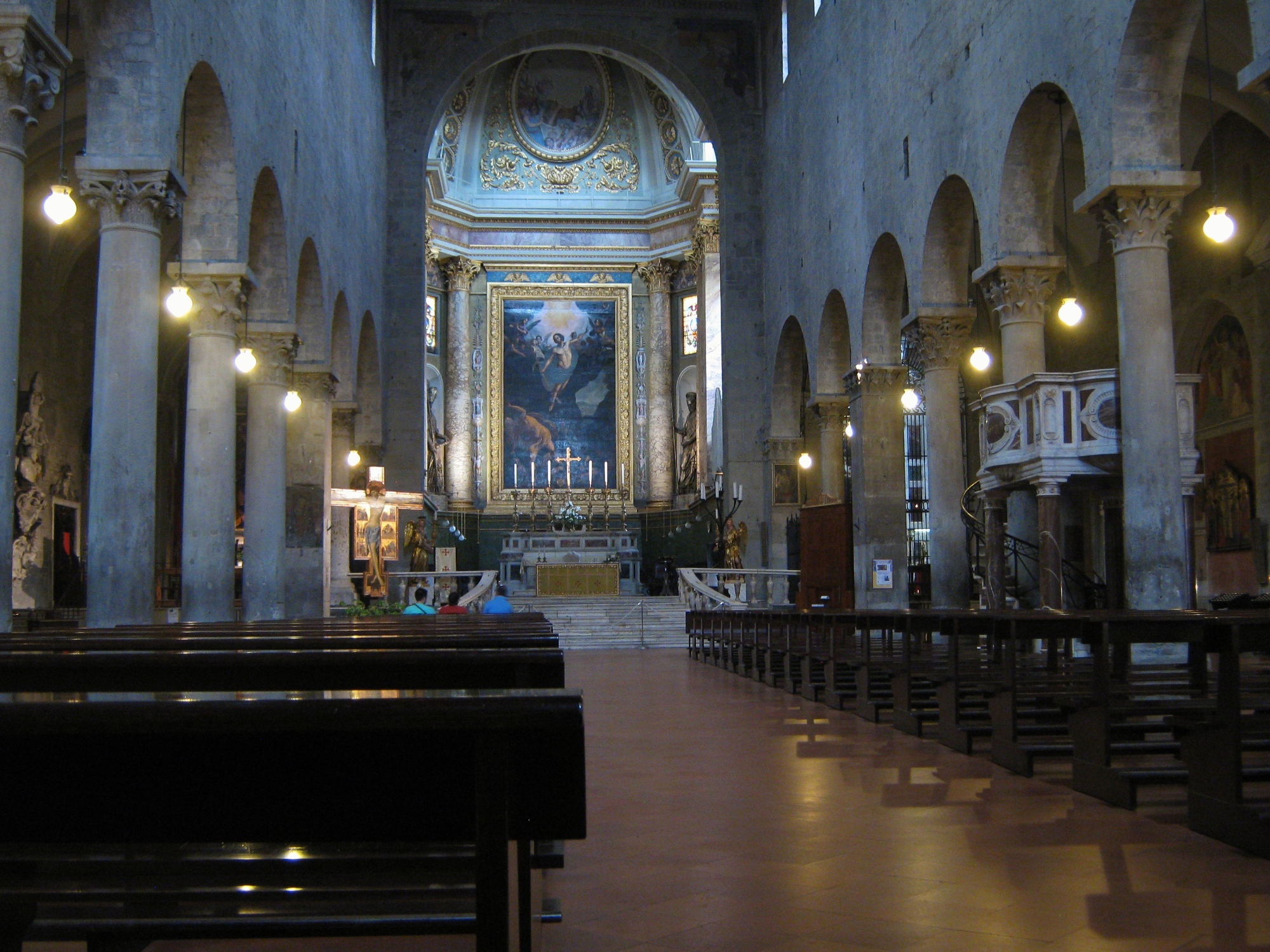 L'intérieur de la Cathédrale de Pistoia