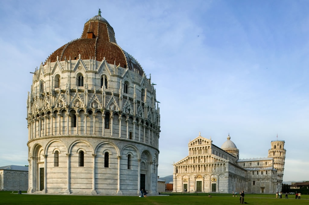 Das Baptisterium in Pisa
