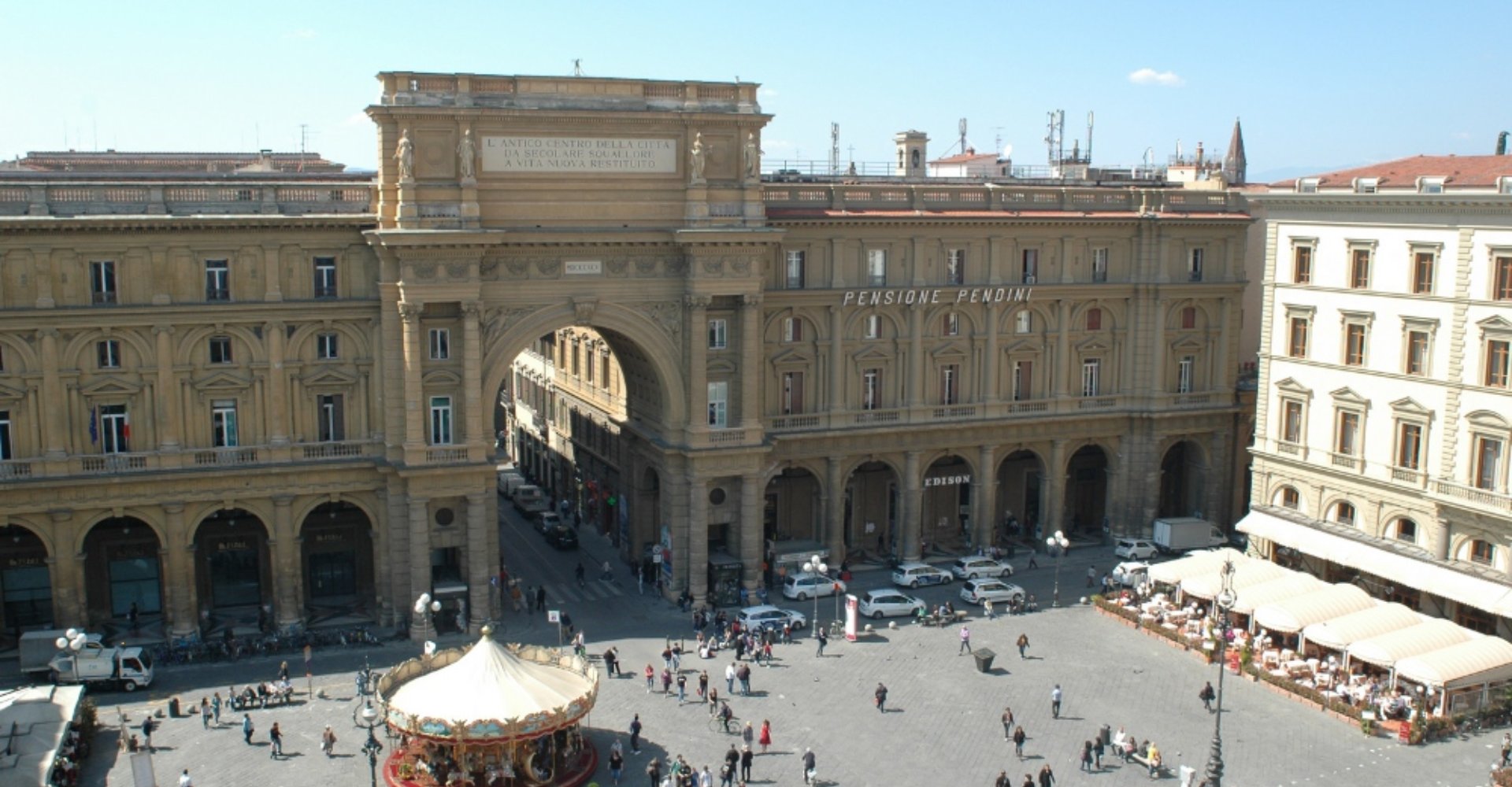 Piazza della Repubblica in Florenz