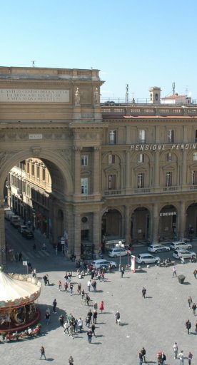 Piazza della Repubblica in Florenz