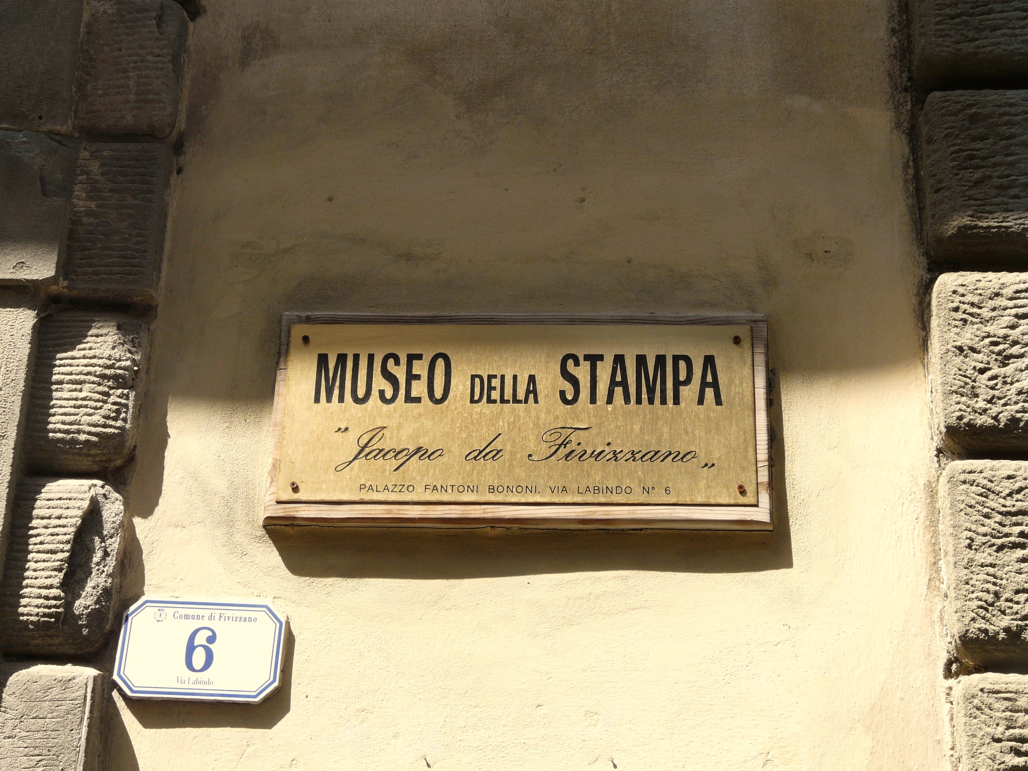 Musée de l’Imprimerie «Jacopo da Fivizzano»