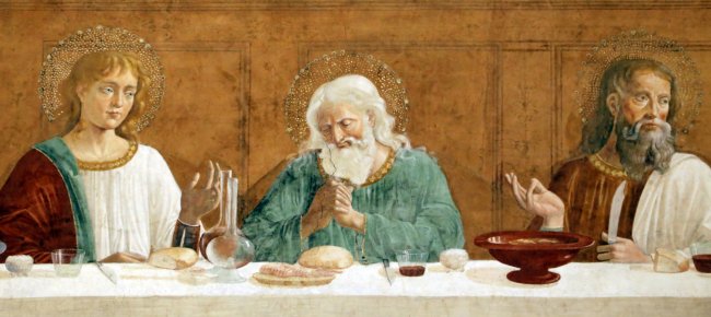 Last Supper by Ghirlandaio