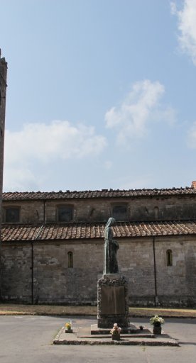 Die Pfarrkirche in Monsagrati, Pescaglia
