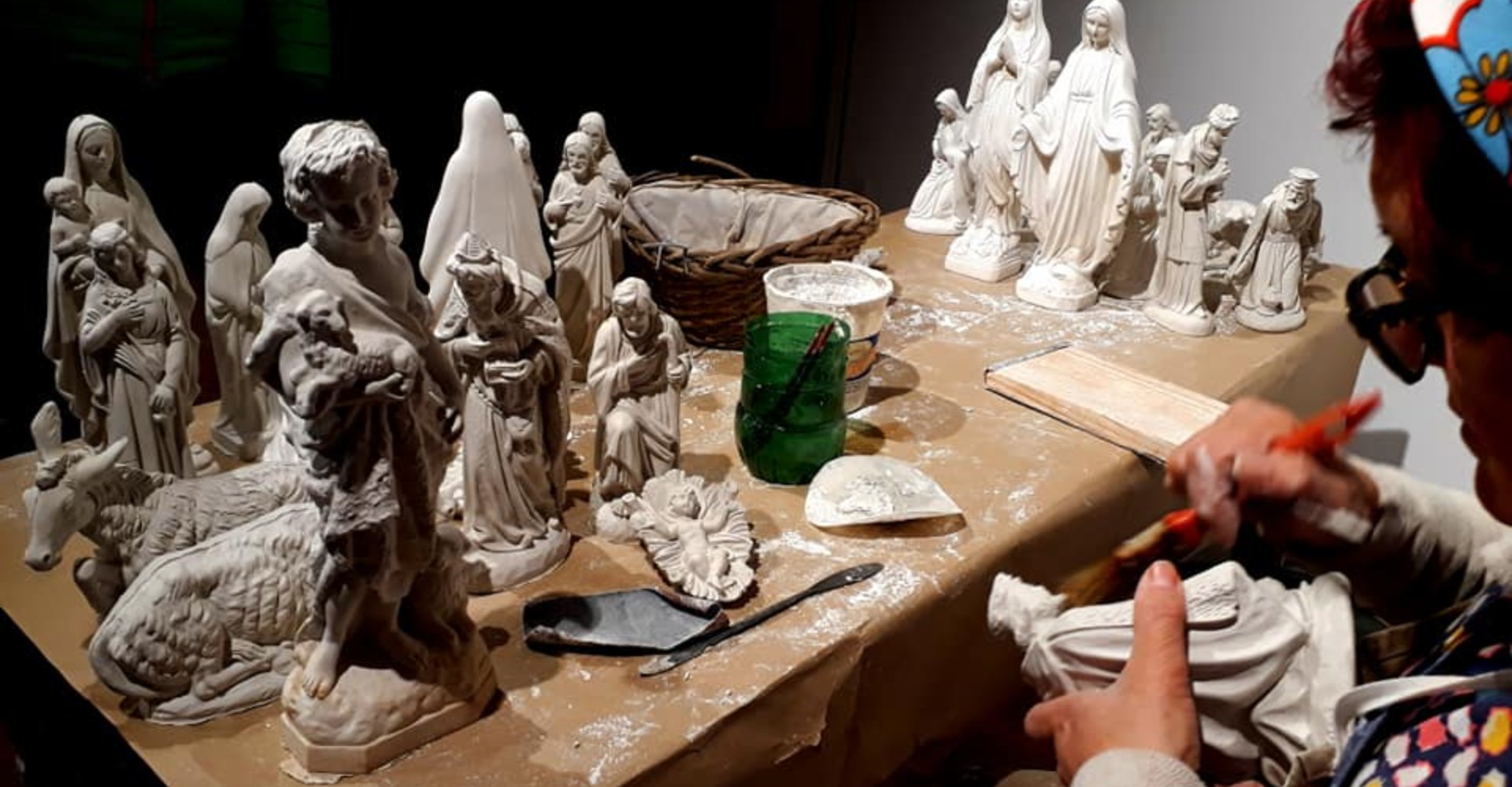 Les figurines en plâtre de Coreglia Antelminelli