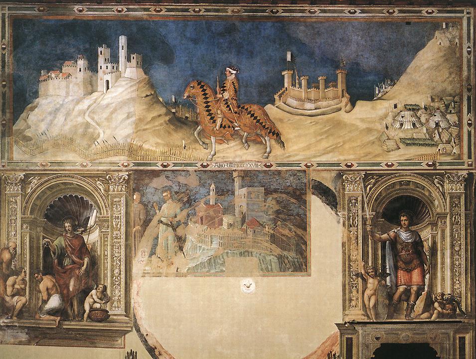 Guidoriccio da Fogliano de Simone Martini