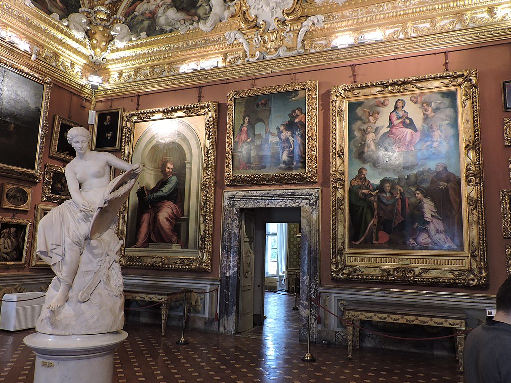 La cour intérieure du Palais Pitti