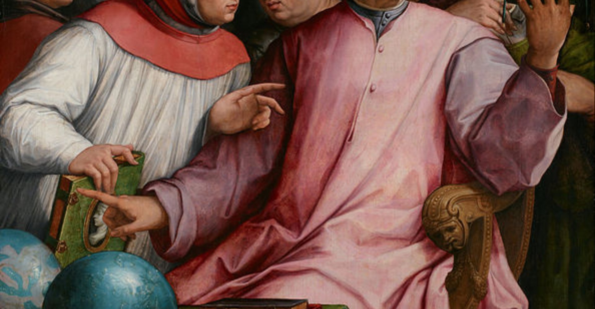 Porträt von sechs toskanischen Dichtern, Giorgio Vasari