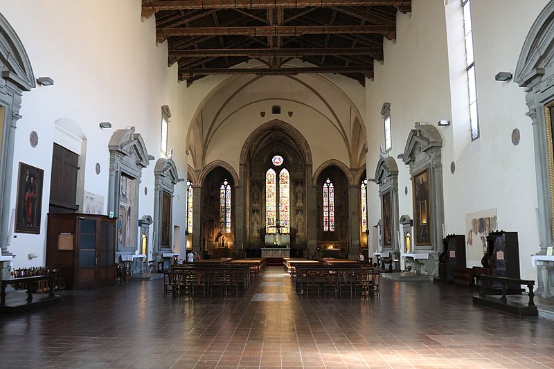 Intérieur de l'église de saint François (Pistoia)