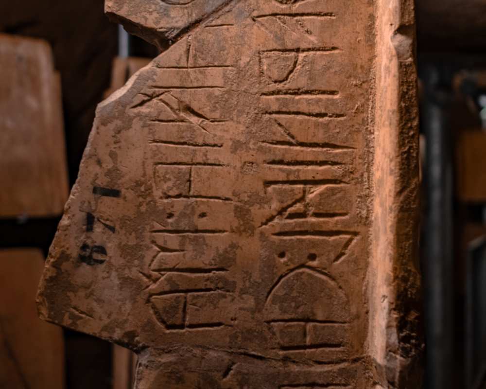 Etruscan inscriptions, Underground city of Chiusi