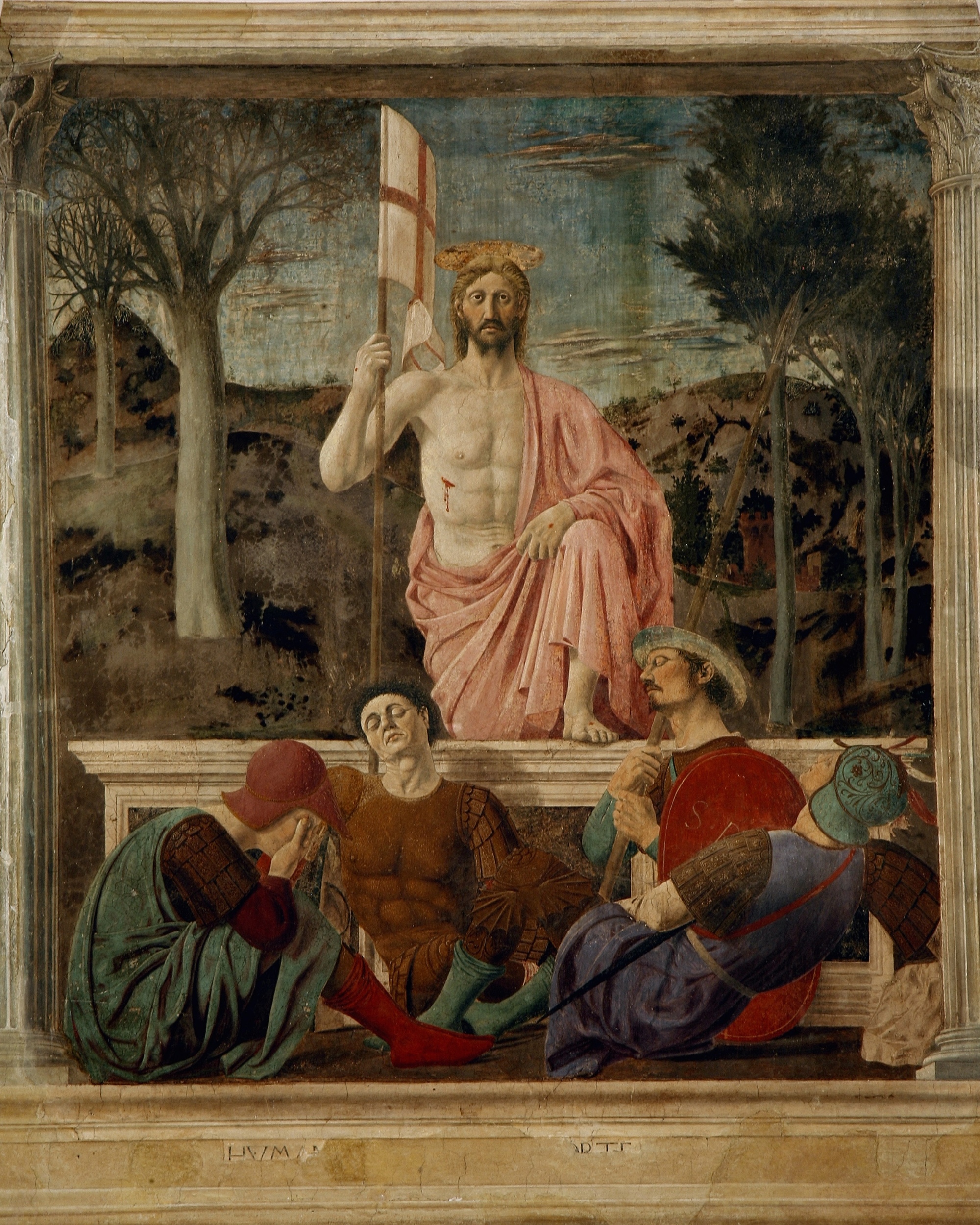 Résurrection par Piero della Francesca