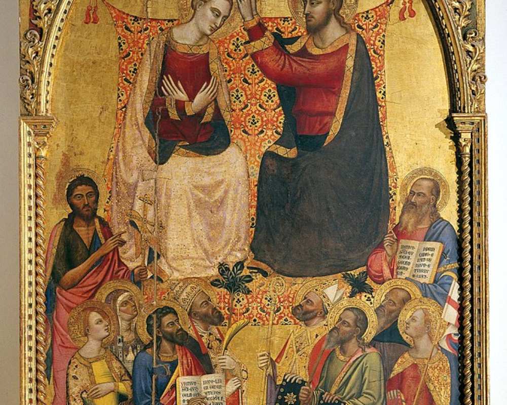 Couronnement de la Vierge par Jacopo di Cione
