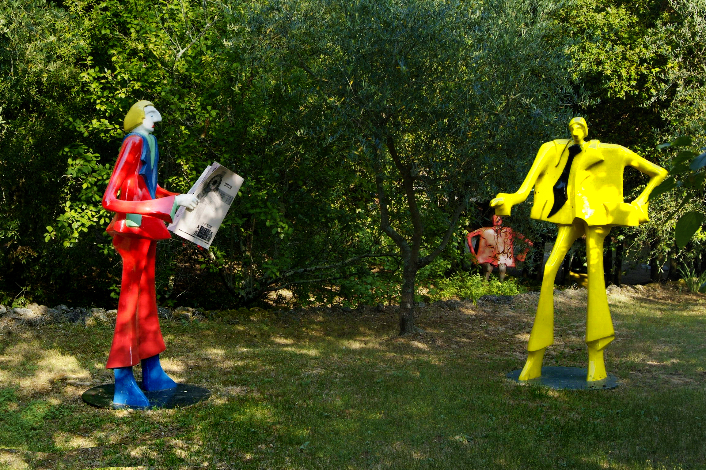 Parc de sculptures de Kurt Laurenz Metzler - Lettore e Indicatore
