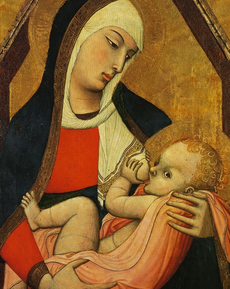 La Madonna del Latte de Lorenzetti