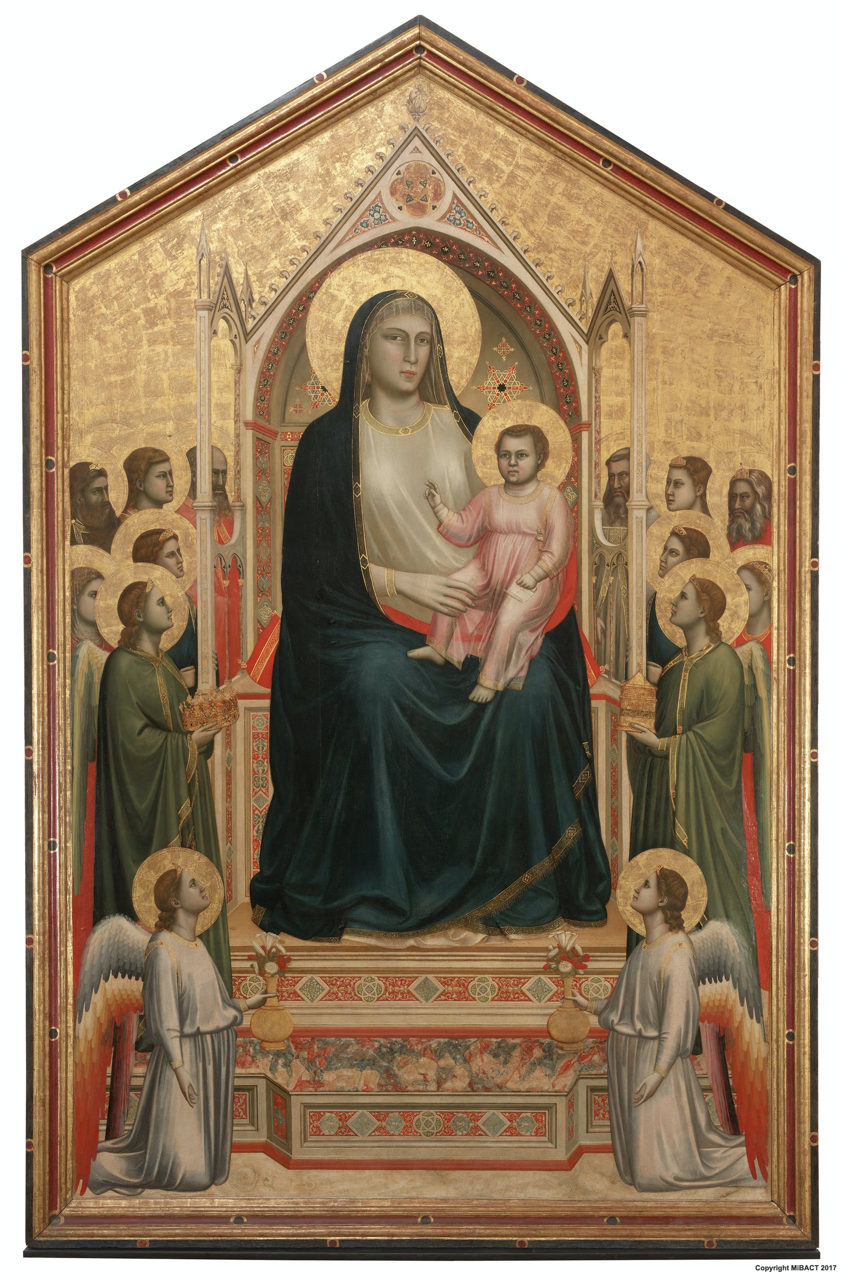 Maestà di Ognissanti, Giotto