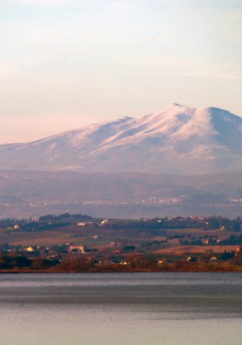 Monte Amiata, visto dal Trasimeno