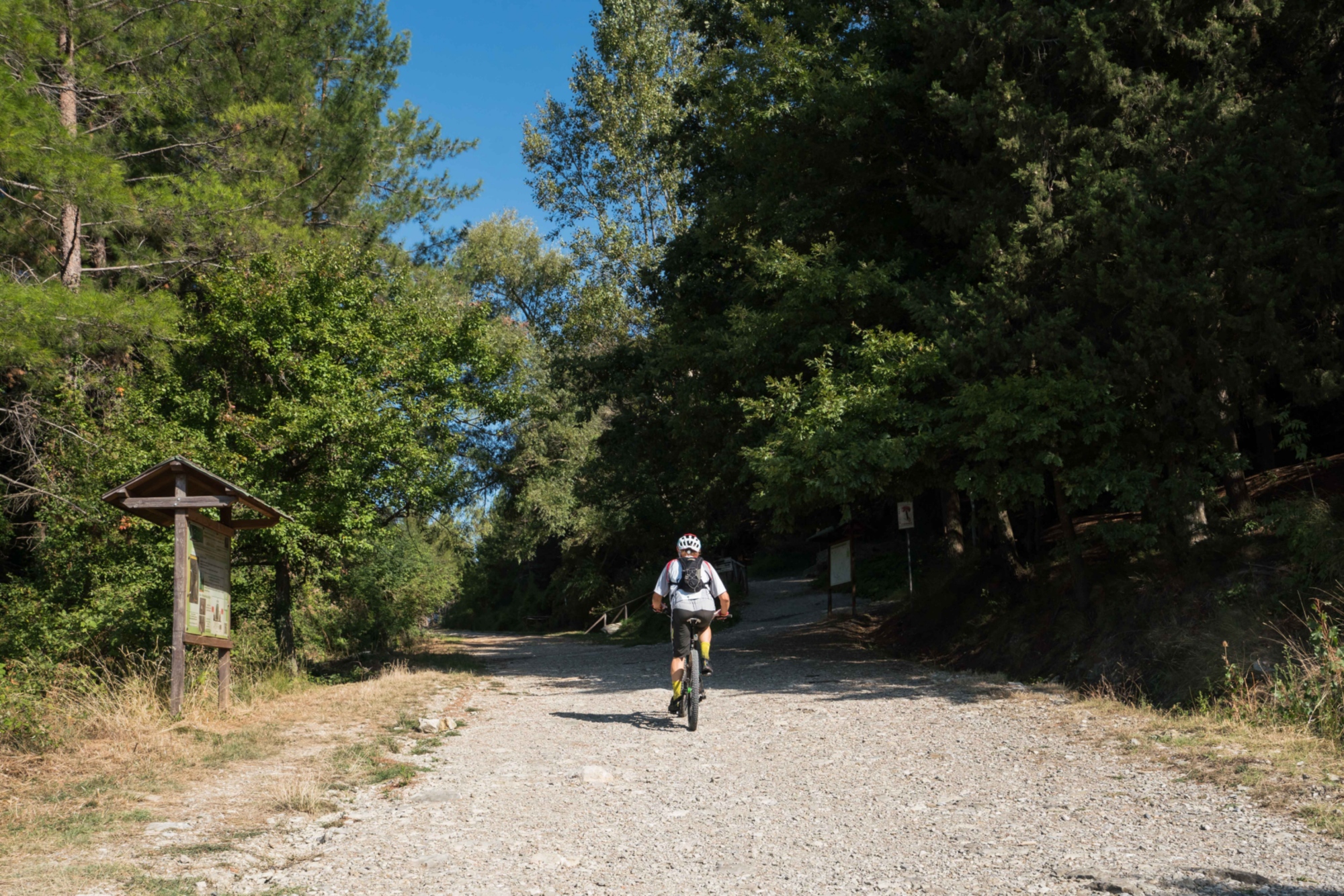 In bici a Monte Morello