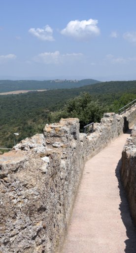 Die Wehrmauern von Capalbio