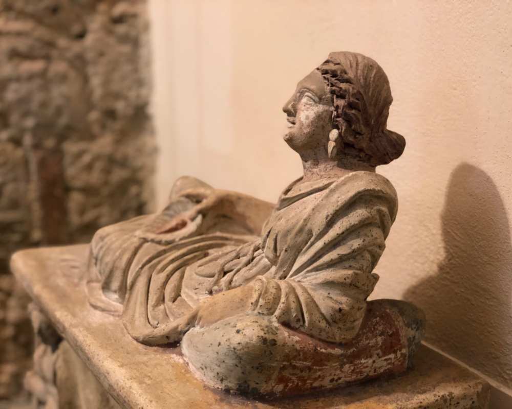 Museo Cívico de Montepulciano, sección arqueológica