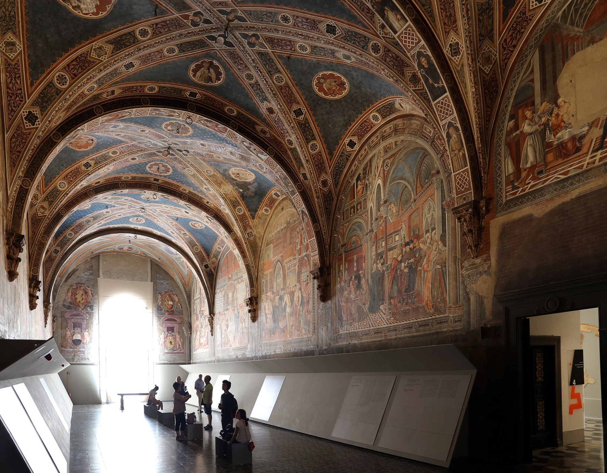 Une salle historique de Santa Maria della Scala