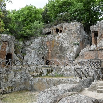 Archäologischer Park Città del tufo