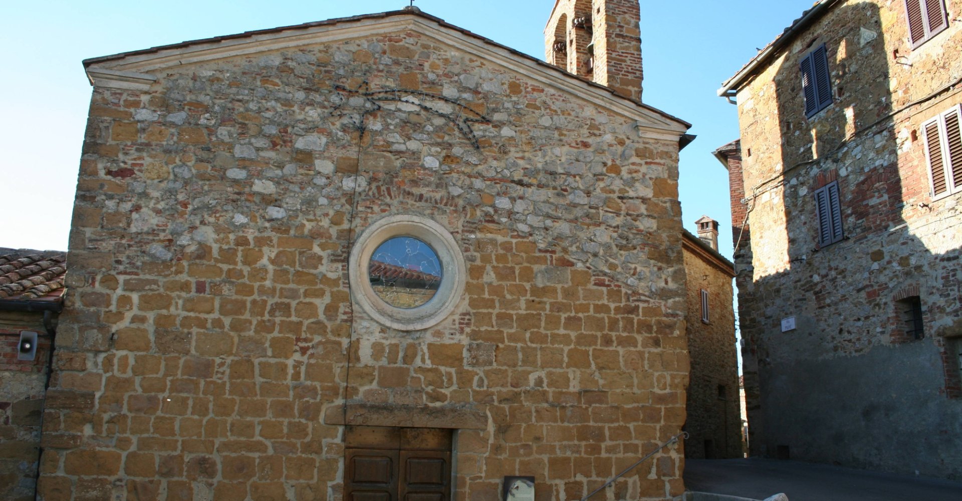 Kirche San Giorgio in Petroio, in der Gemeinde Trequanda