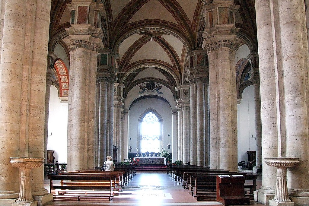 Interior del Duomo de Pienza