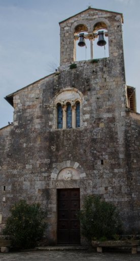 Die Pfarrkirche San Giovanni Battista in Pievescola