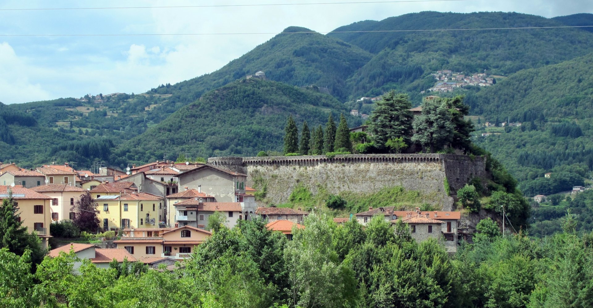 Die Rocca Estensi in Camporgiano