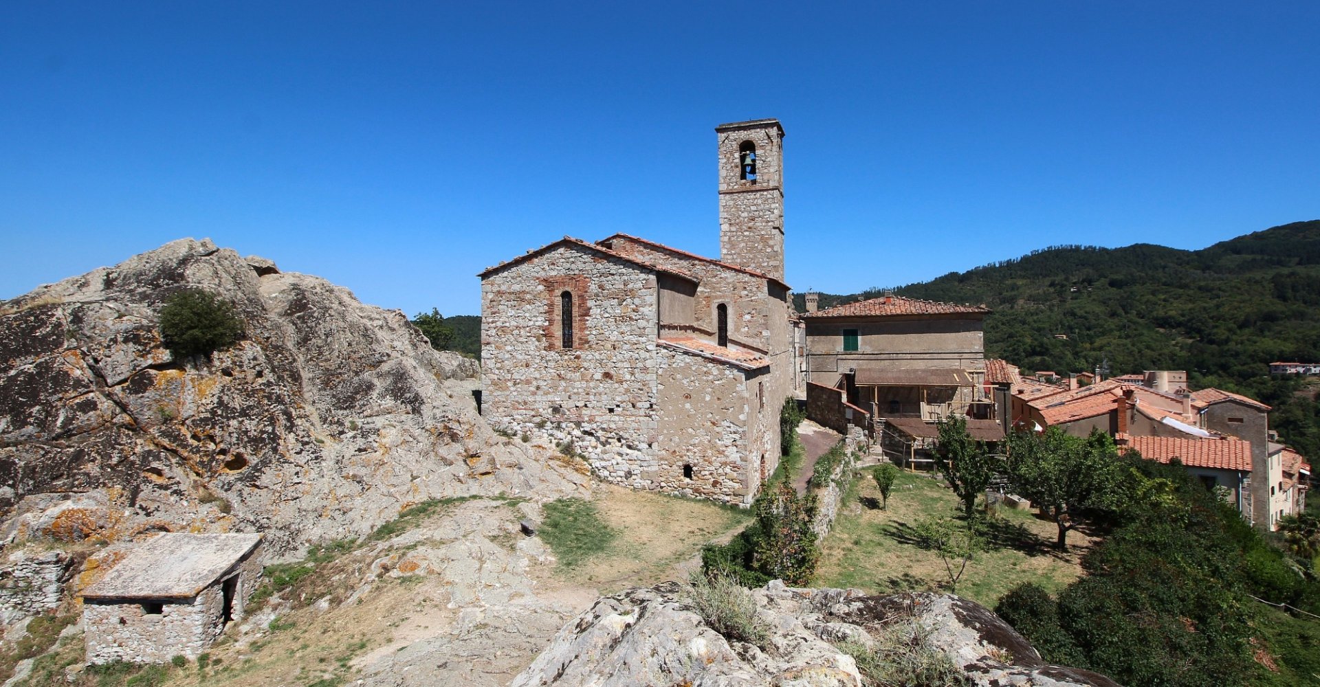 Church of San Martino, Roccatederighi