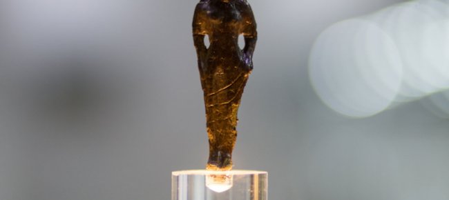 Bronze kore* discovered in the Lago degli Idoli
