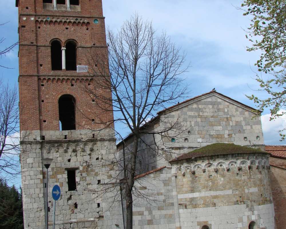 San Michele degli Scalzi church and bell tower